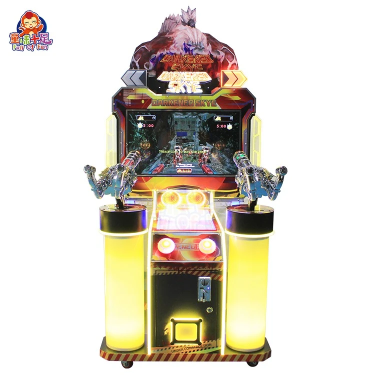 Coin Operated Dual Gun Shooting Arcade Game 6 Coin Operated Dual Gun Shooting Arcade Game 6